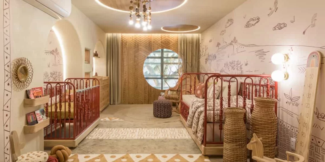 Arquiteta decora quarto de bebê com temática em homenagem à rainha Njinga 