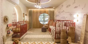 Este quarto de bebê levou quatro séculos de história para ser decorado