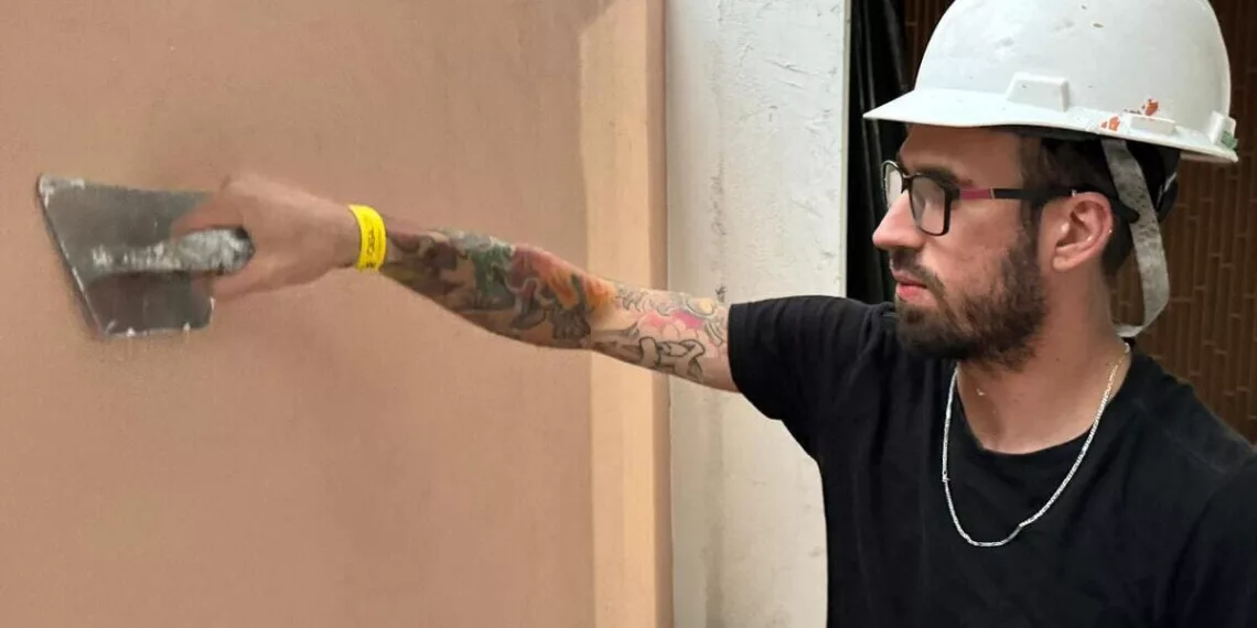 Preparação da parede é essencial para o resultado da pintura e a aplicação de efeitos especiais  