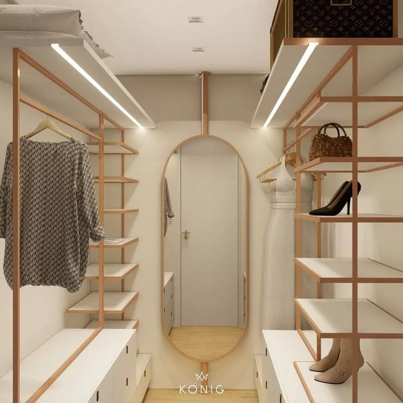 Como Decorar um Closet Pequeno: Dicas de Especialistas em Design de Interiores