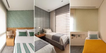 Um quarto de hóspedes bem projetado não precisa combinar com o resto da casa. E existe uma razão técnica para isso!