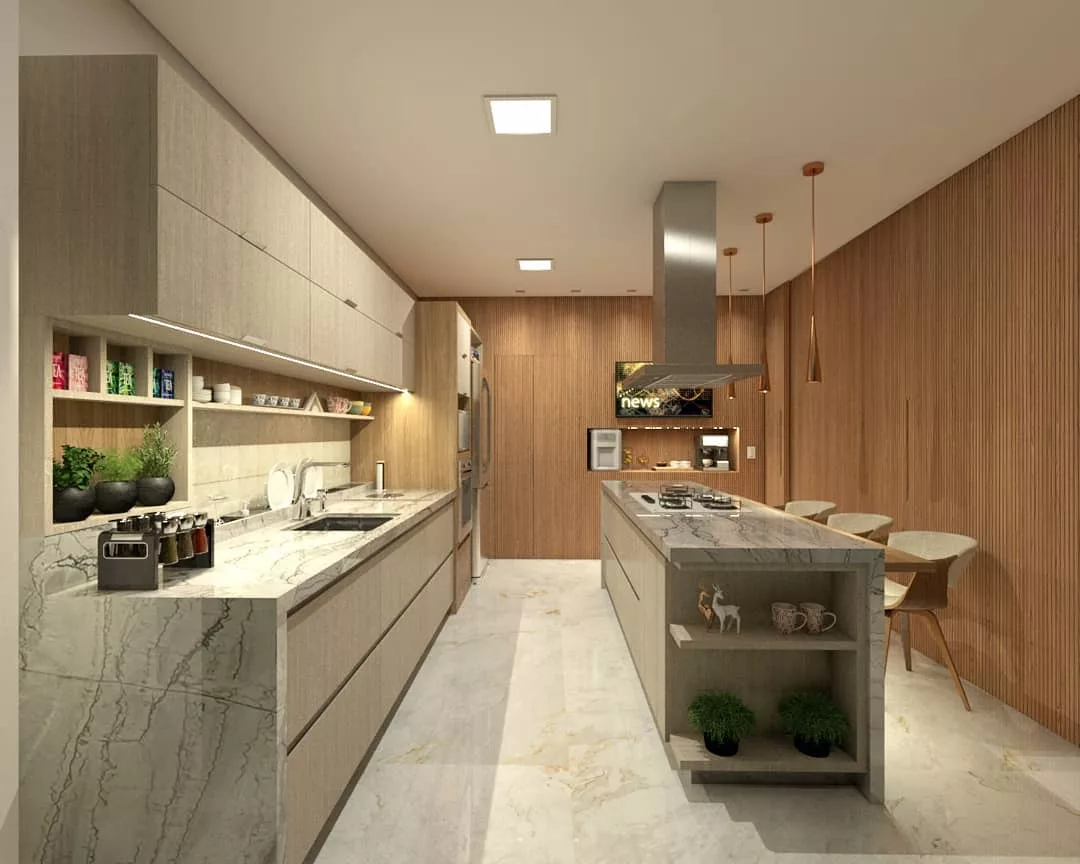 cozinha apartamento 3 Cozinha Planejada para Apartamentos: Funcionalidade e Estilo em Cada Detalhe.