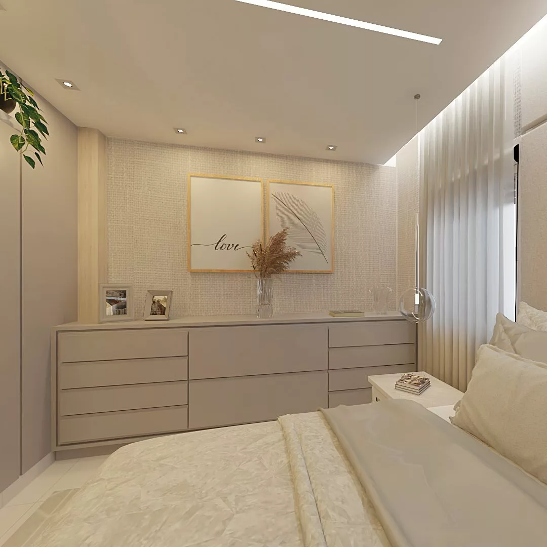 quarto comoda 2 Três ideias de cômoda para transformar o quarto de casal em um espaço organizado e elegante.