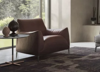 Natuzzi Italia Poltrona Dolly, design: Claudio Bellini (crédito: Divulgação)