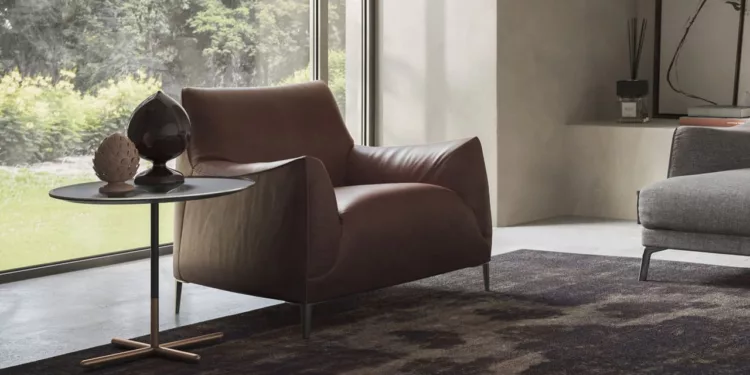 Natuzzi Italia Poltrona Dolly, design: Claudio Bellini (crédito: Divulgação)