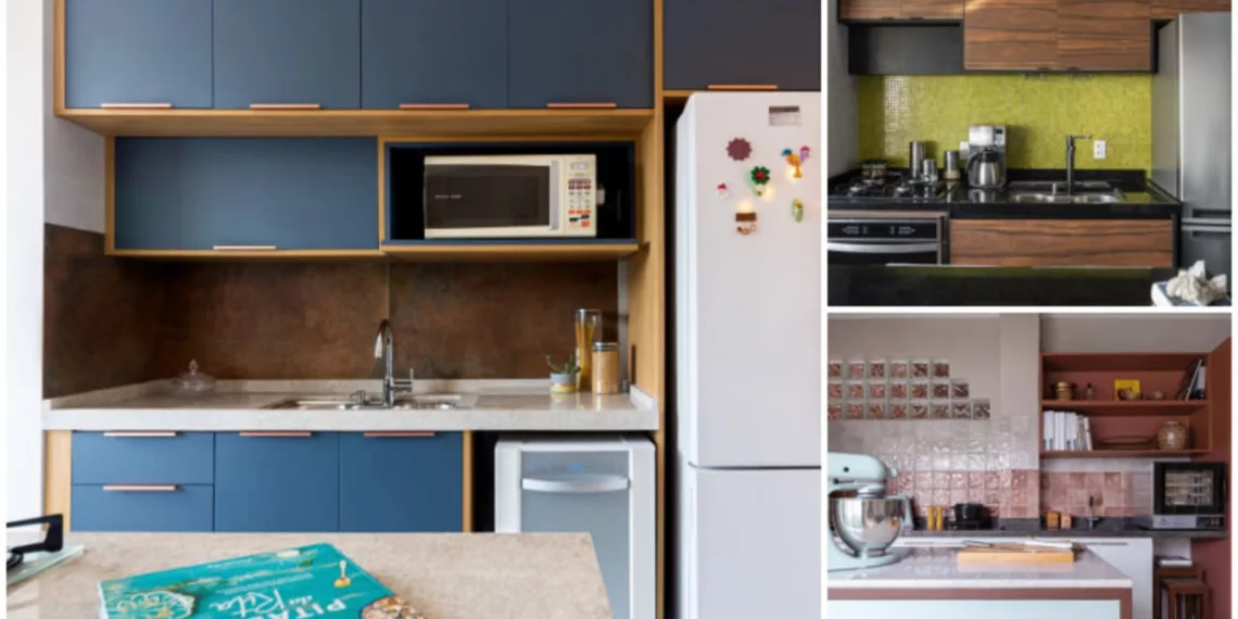 COZINHAS COLORIDAS: A ARTE DE COMBINAR FUNCIONALIDADE E ESTILO
