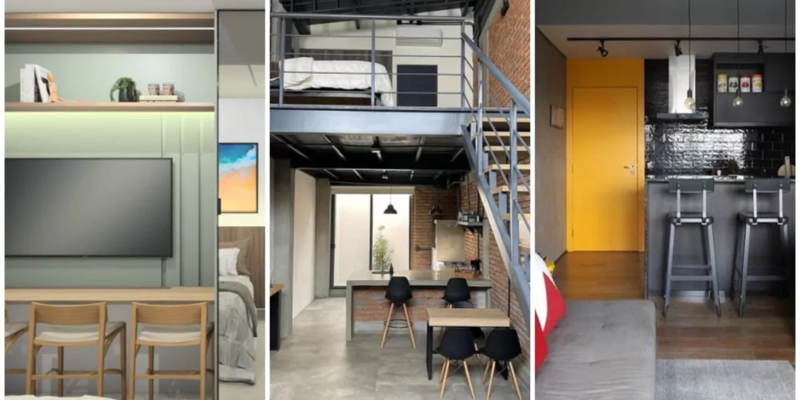 Loft, studio, kitnet e flat: entenda definitivamente quais são as diferenças e as semelhanças