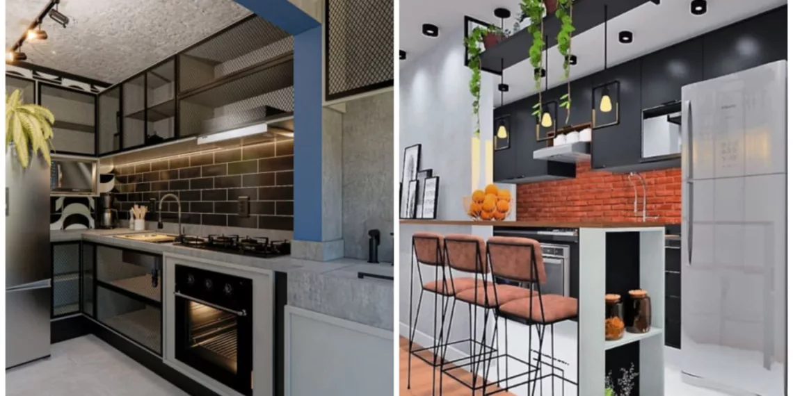Cozinha Estilo Industrial: descubra como criar um ambiente autêntico, urbano e cheio de personalidade