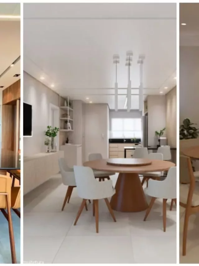 Sala de Jantar Pequena: Ideias Criativas para Decorar com Estilo e ...