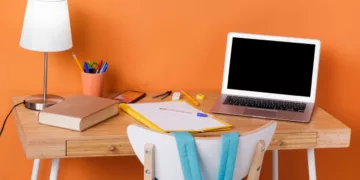 Cantinho dos estudos para criaçnas
