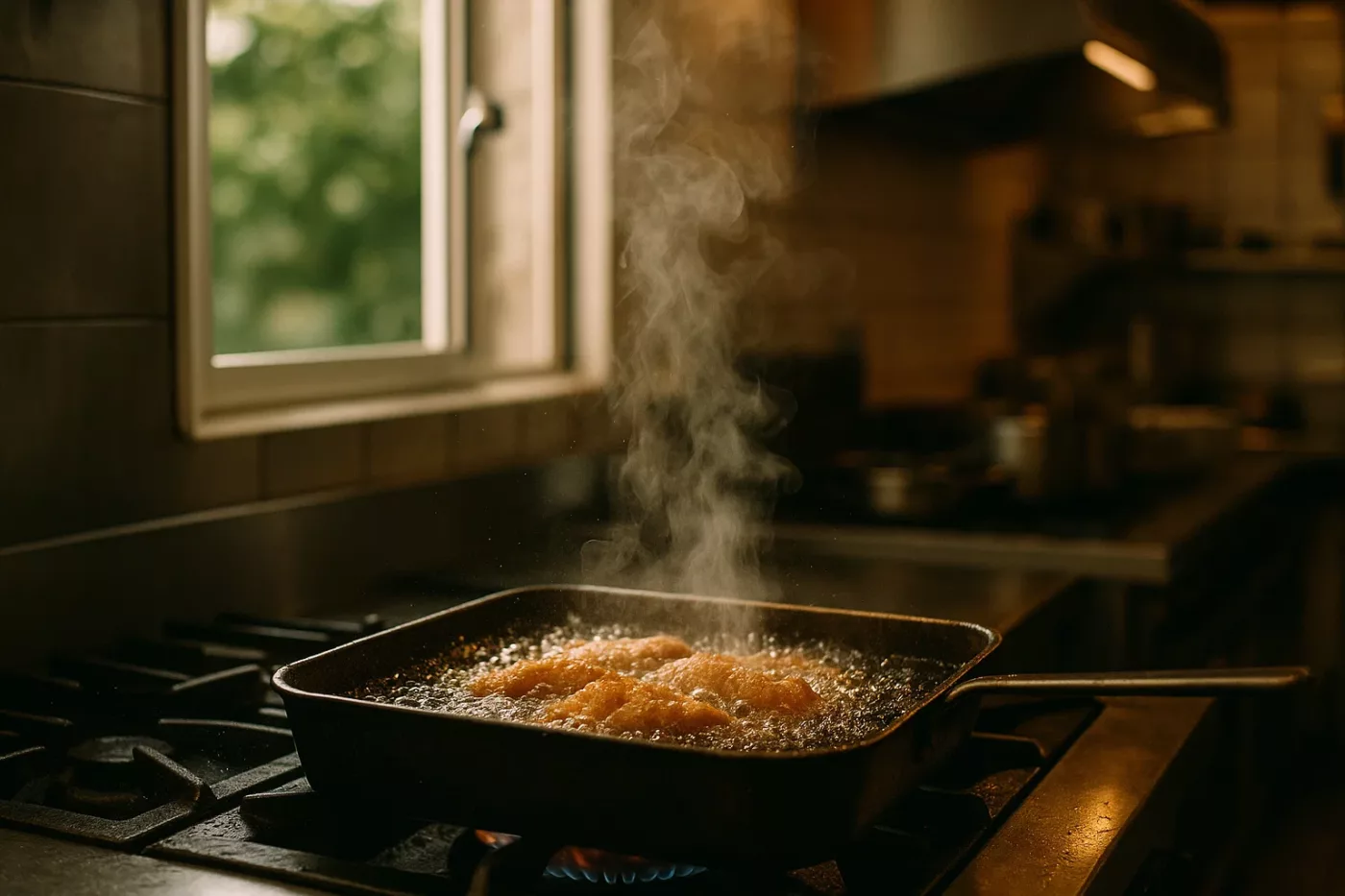 Saiba como tirar o cheiro de fritura da cozinha em poucos minutos