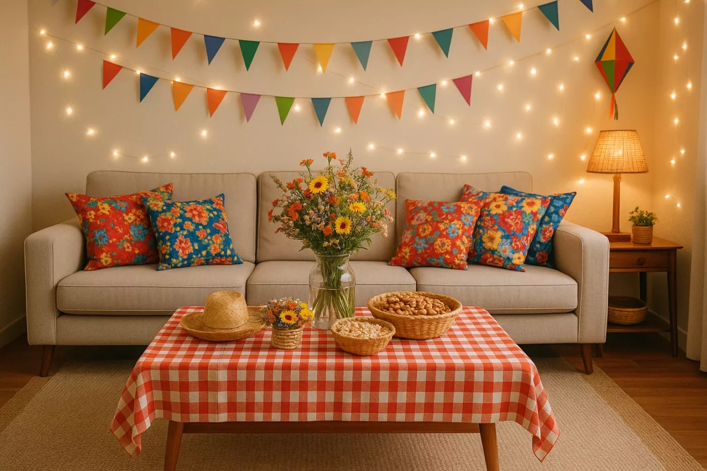 Festa Junina em Casa: ideias criativas para transformar o lar em um verdadeiro arraiá