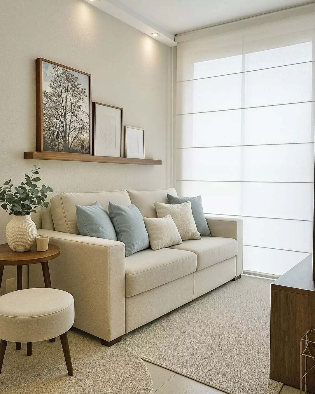 SAla com estilo minimalista