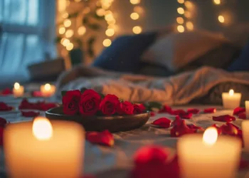 decoração romantica