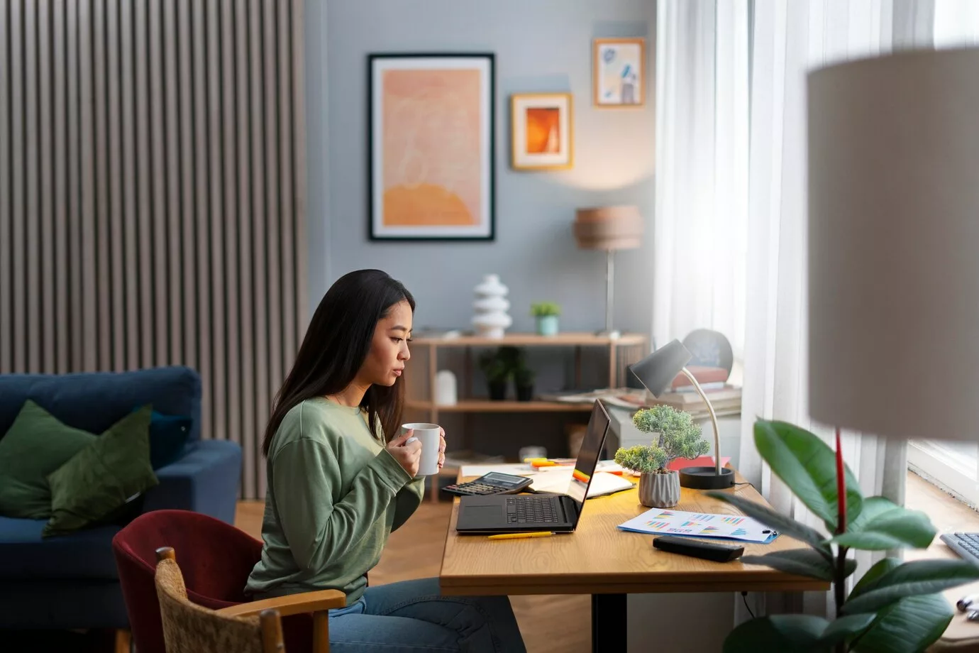 Escolha por um estilo de home office que combine com sua personalidade