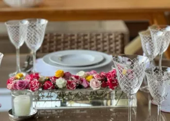 mesa posta para o dia das mães