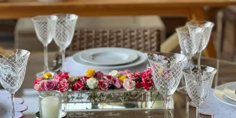 mesa posta para o dia das mães