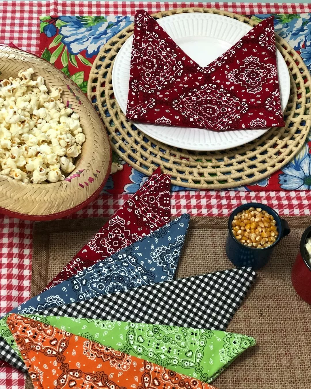 Festa Junina com charme: como montar uma mesa de São João linda e acolhedora