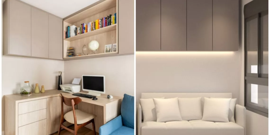 Quarto de Hóspedes Transformado: Como Integrar Escritório e Aconchego em um Único Espaço