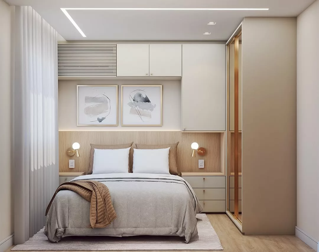 Quartos Pequenos, Conforto Máximo: Inspire-se nas Dicas de Arquitetos para Decorar com Estilo e Funcionalidade