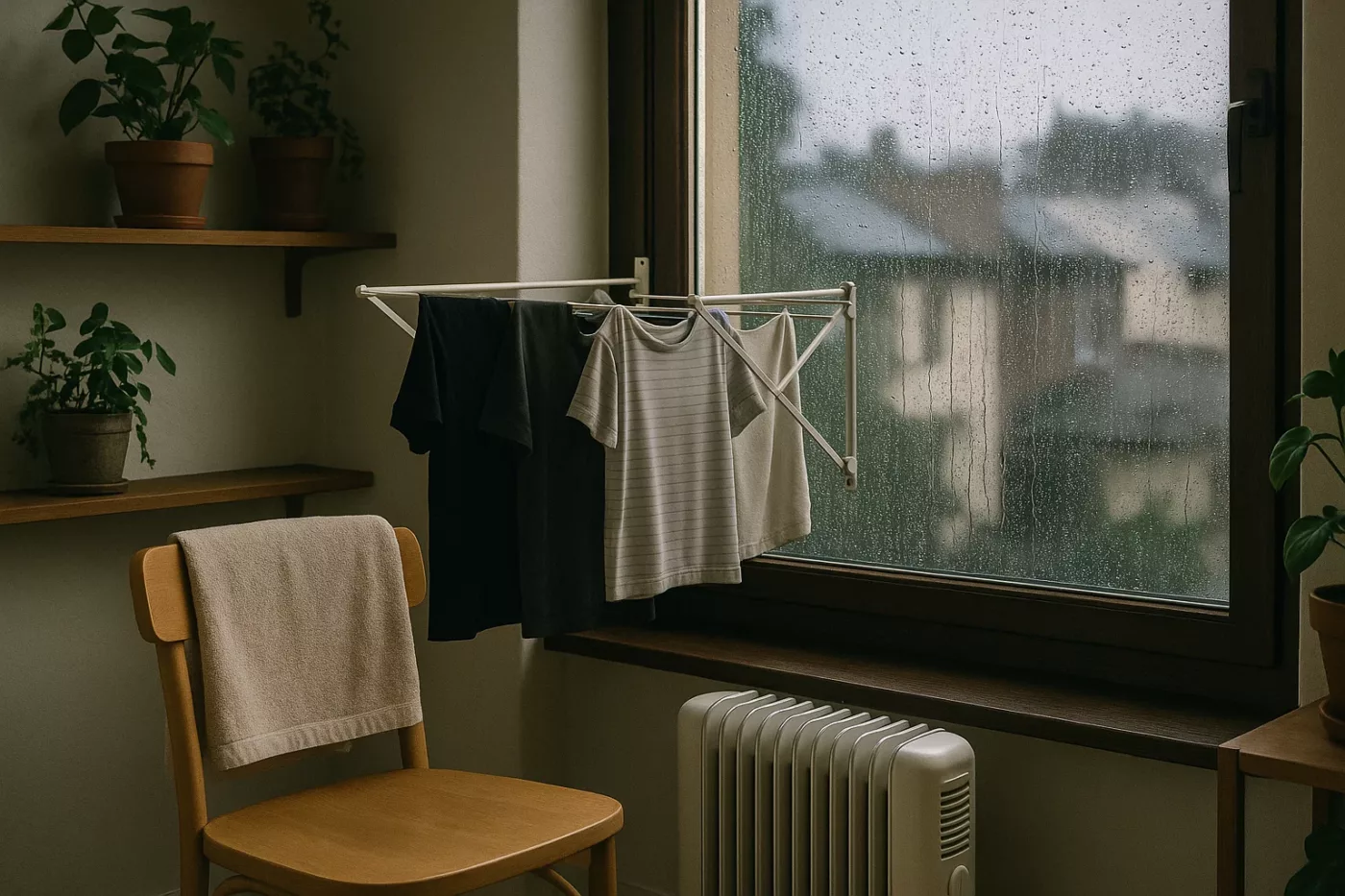 Choveu de novo? Veja como secar roupa rápido e sem cheiro ruim dentro de casa