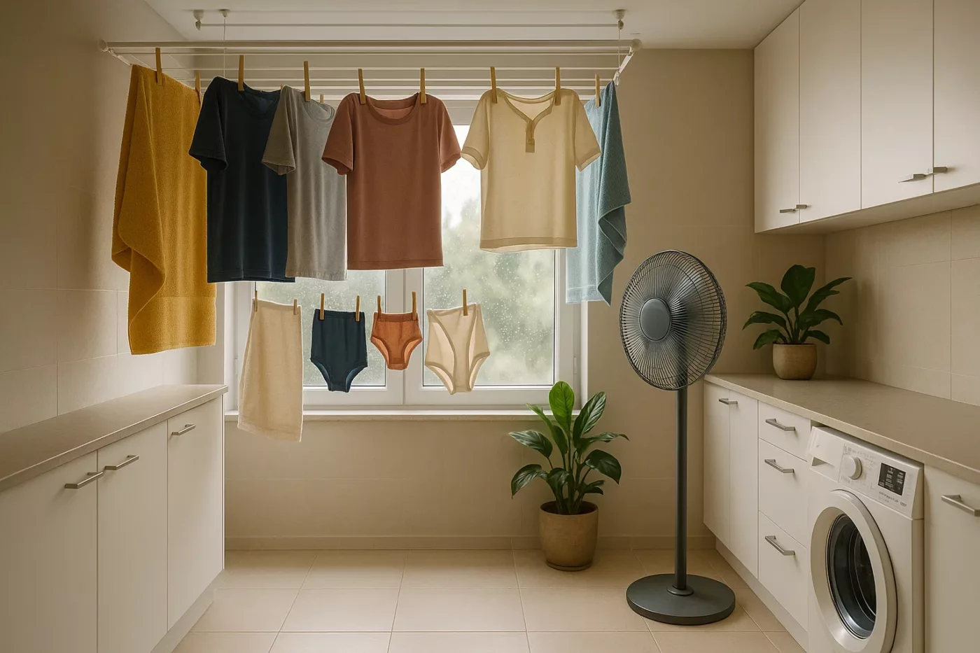 Choveu de novo? Veja como secar roupa rápido e sem cheiro ruim dentro de casa