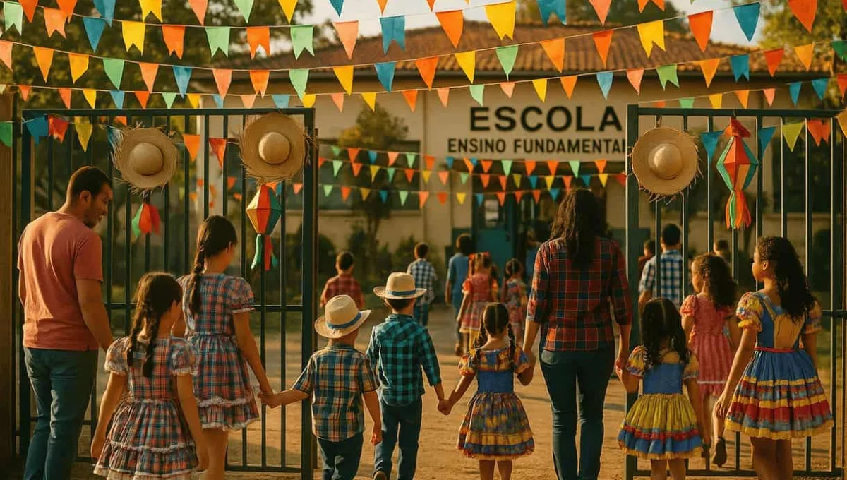 Festa junina de escola
