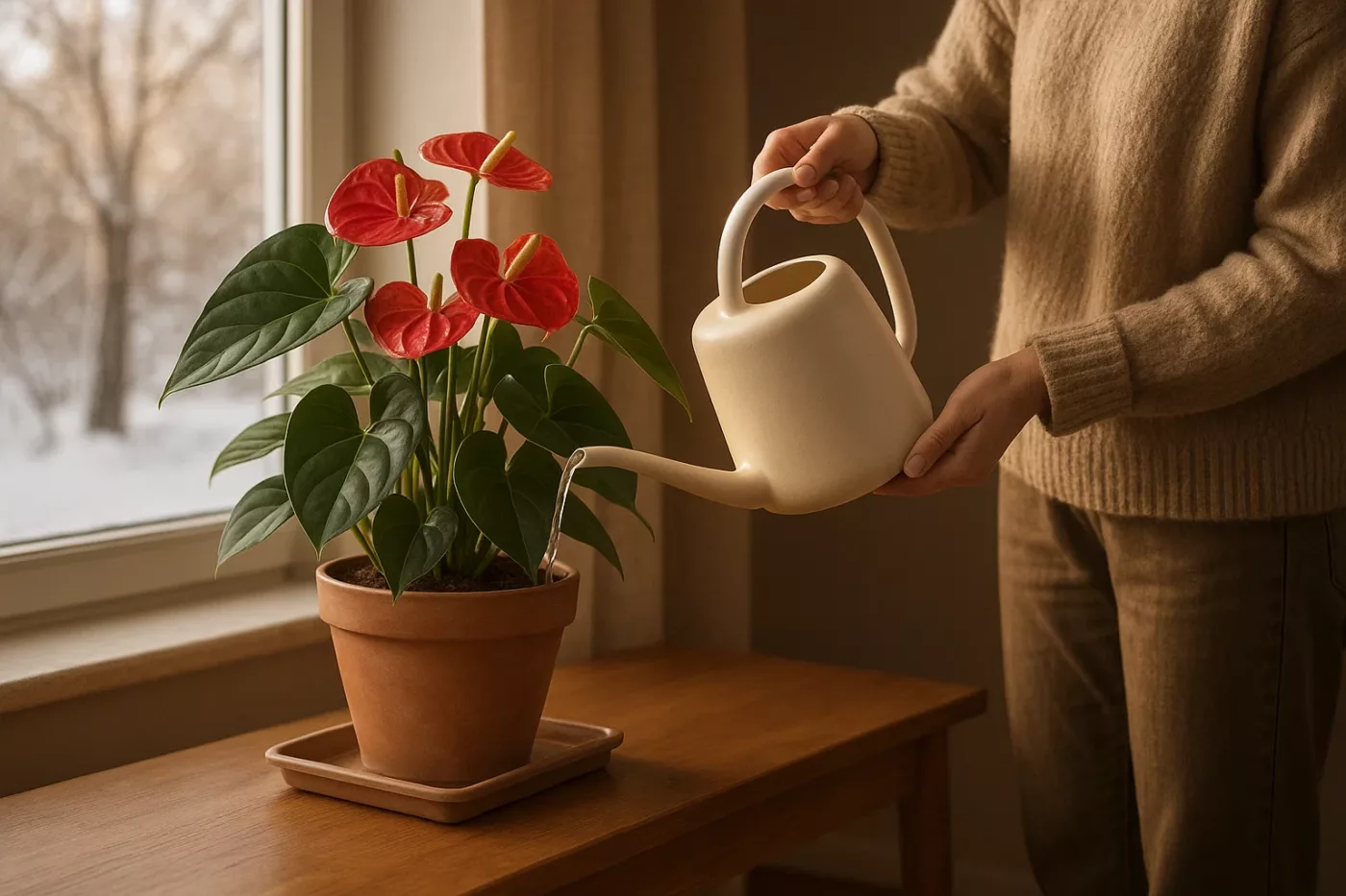 Como cuidar de antúrio no inverno e manter a "flor" sempre bonita