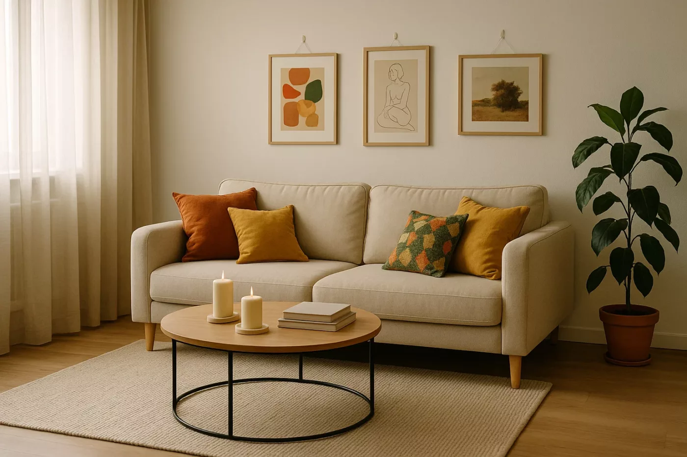 Apartamento alugado, mas com a sua cara: como transformar o espaço sem grandes reformas