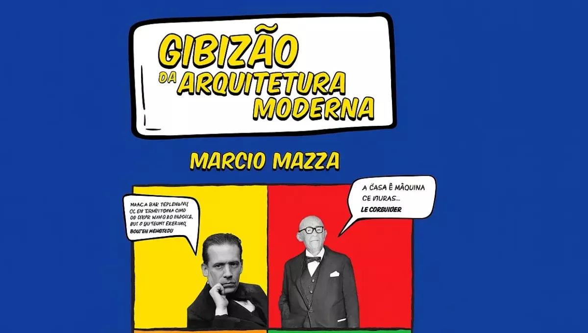Editora Senac São Paulo lança o Gibizão da arquitetura moderna e nos convida para uma viagem ilustrada pelos ícones que moldaram o mundo