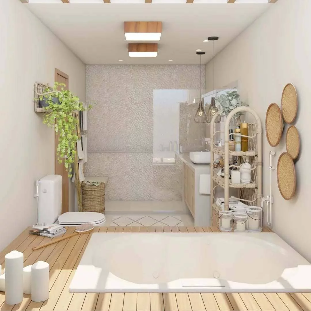 Como deixar o banheiro com cara de spa usando apenas itens acessíveis