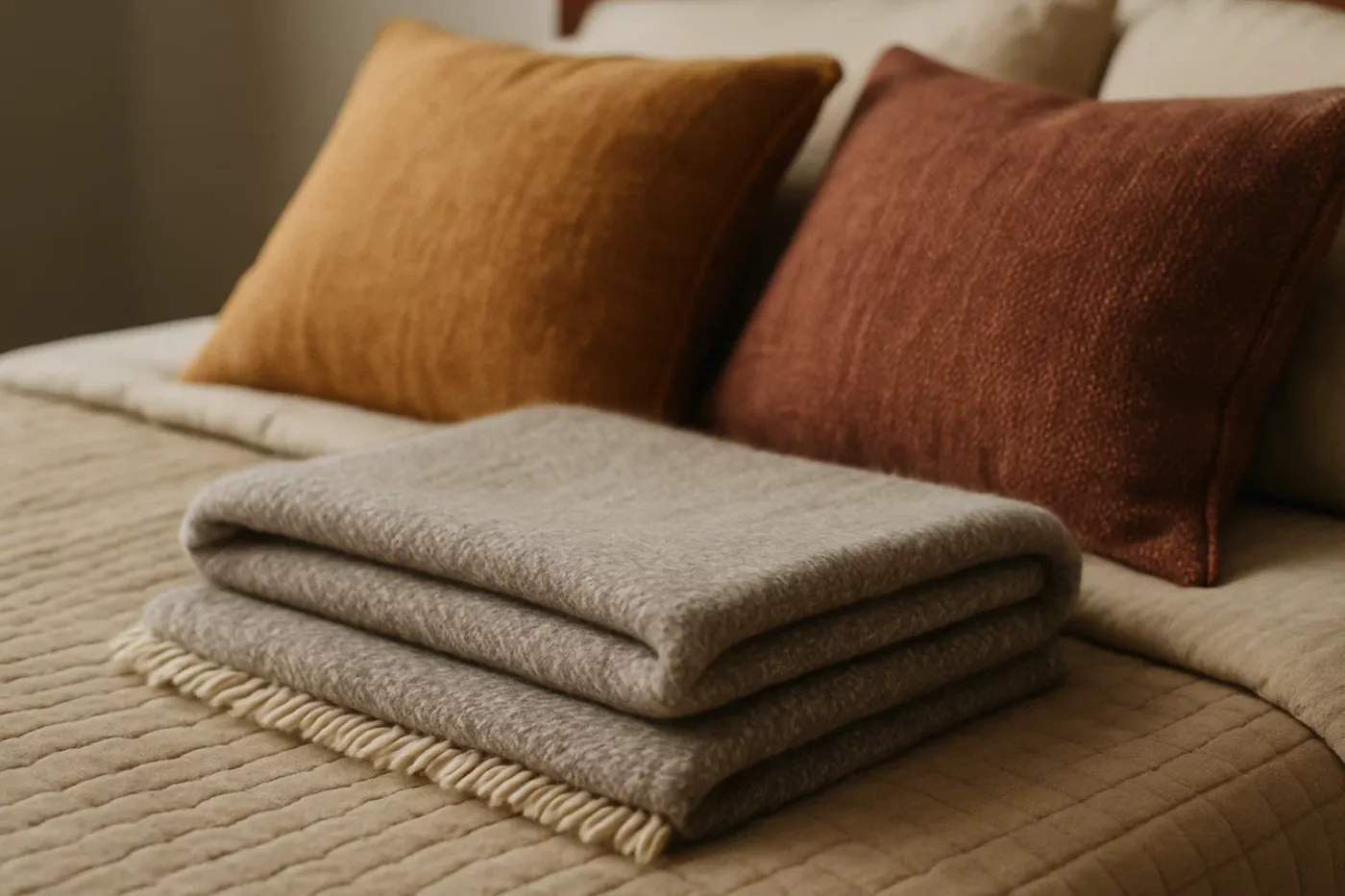 Cama posta para o inverno: ideias que unem aconchego, elegância e calor nos dias frios