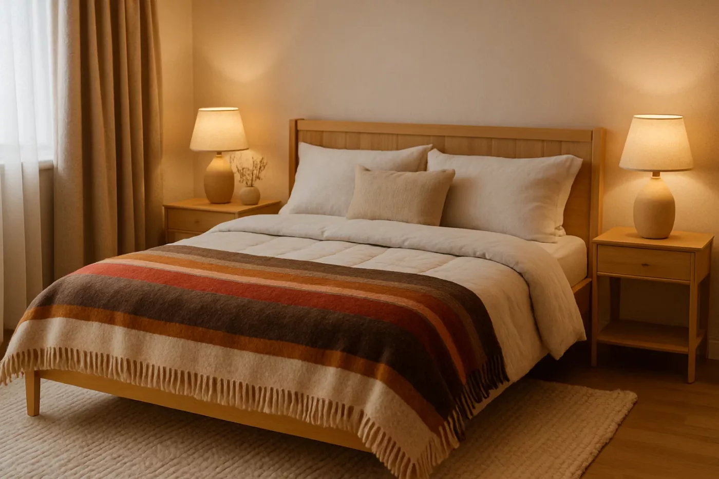 Cama posta para o inverno: ideias que unem aconchego, elegância e calor nos dias frios