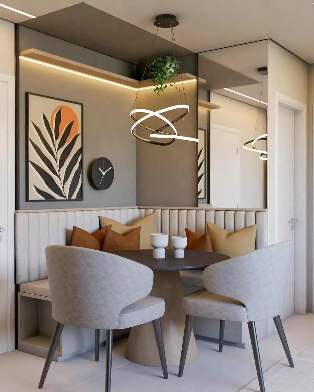 Canto Alemão: o truque elegante que transforma sua sala de jantar