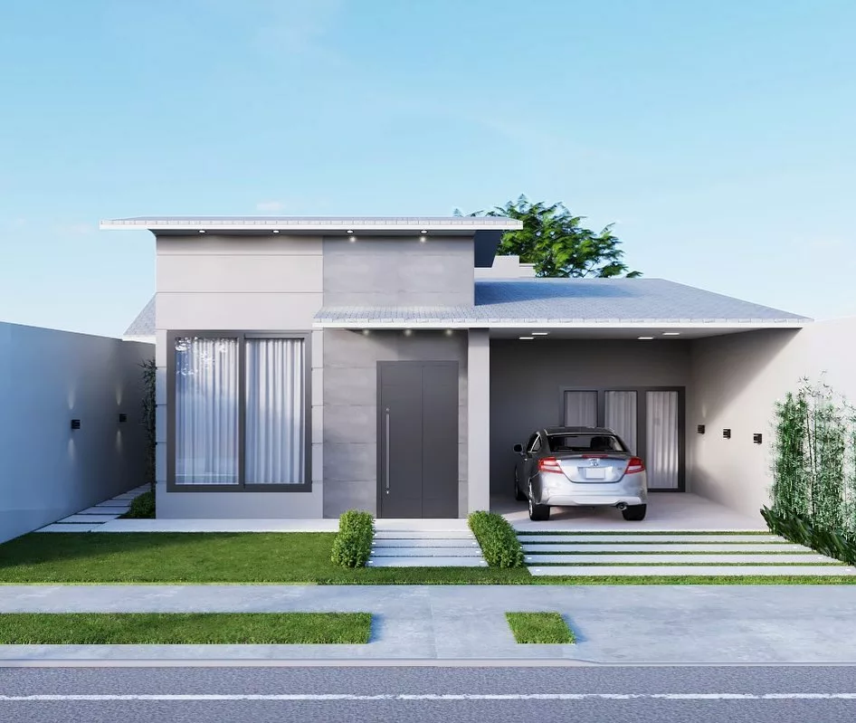Frente de Casa Simples e Bonita: Como Transformar o Visual do Seu Lar com Poucos Elementos