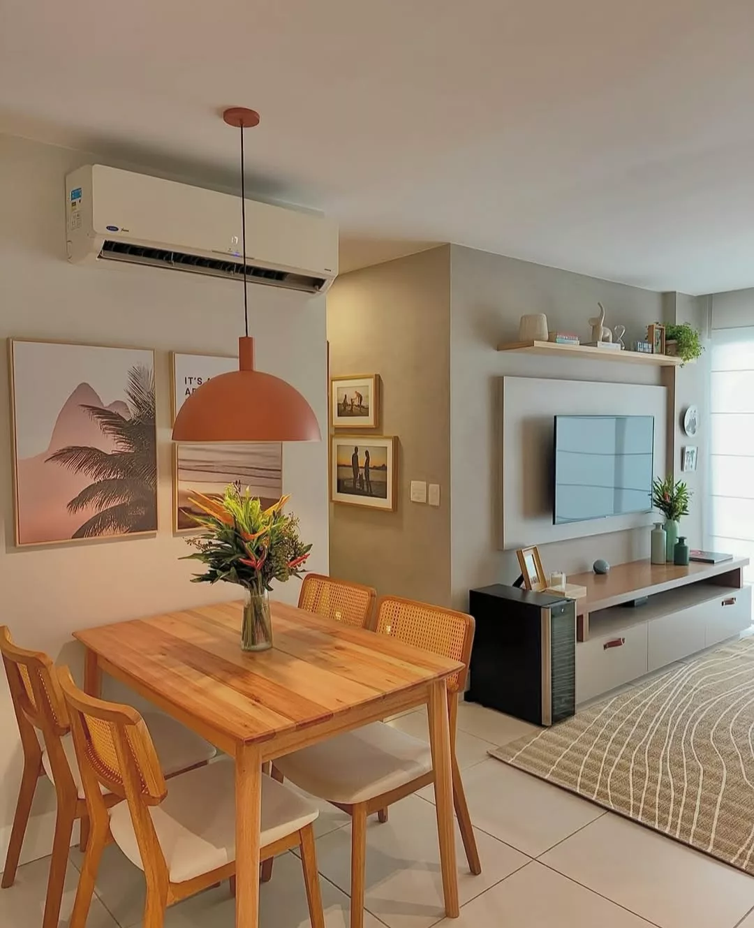 Cores que aumentam a sensação de amplitude em apartamentos pequenos