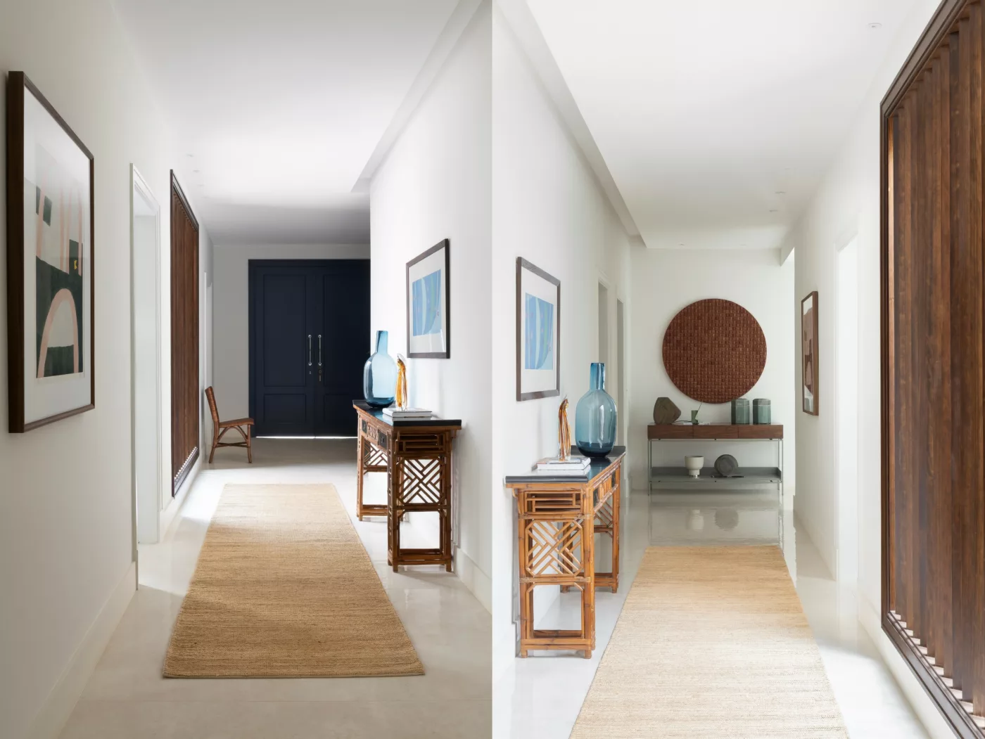 Boas ideias para decorar os corredores das casas