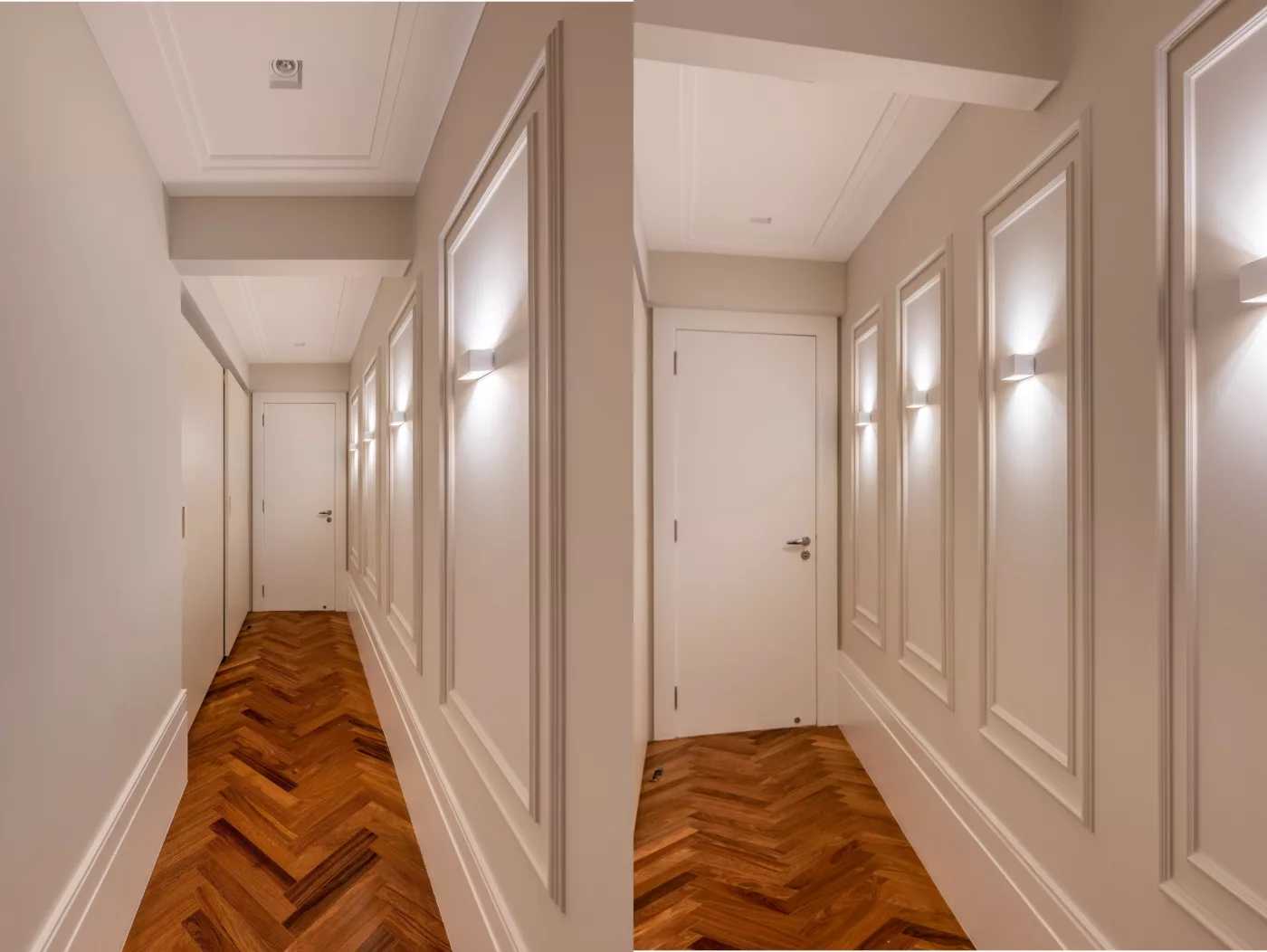Boas ideias para decorar os corredores das casas