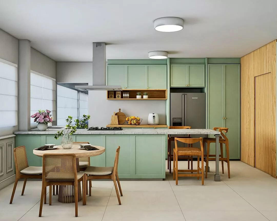 Cozinha colorida: inspire-se com 4 projetos autorais, vibrantes e cheios de estilo