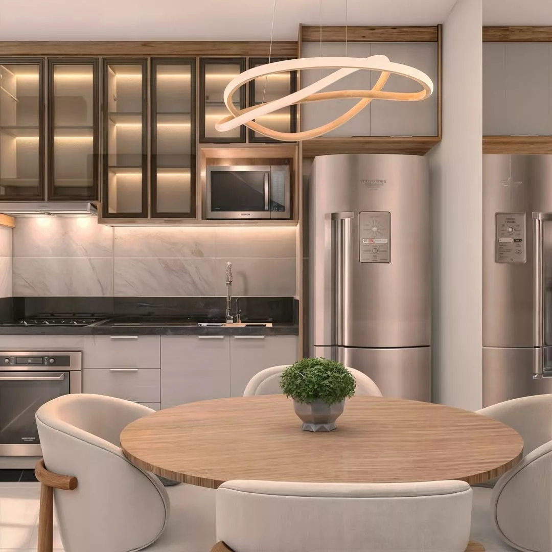 Cozinha de apartamento pequeno: truques de organização para ganhar espaço sem reforma