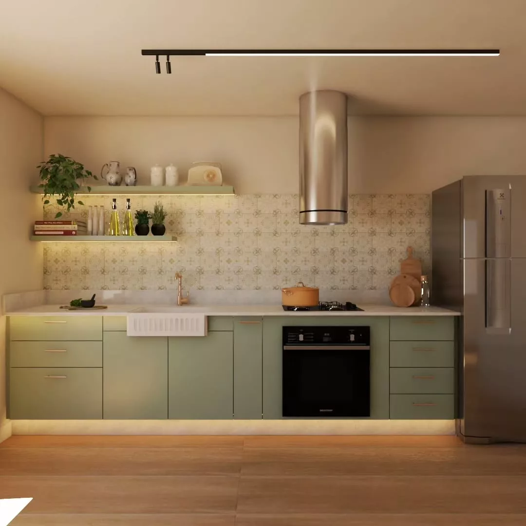 Como montar uma cozinha com estilo retrô gastando pouco