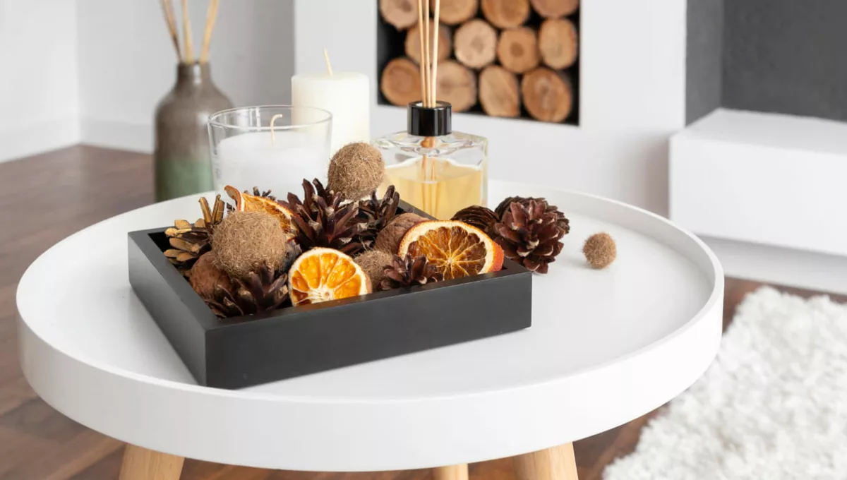 decoração com velas