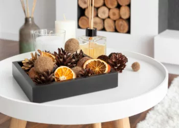 decoração com velas