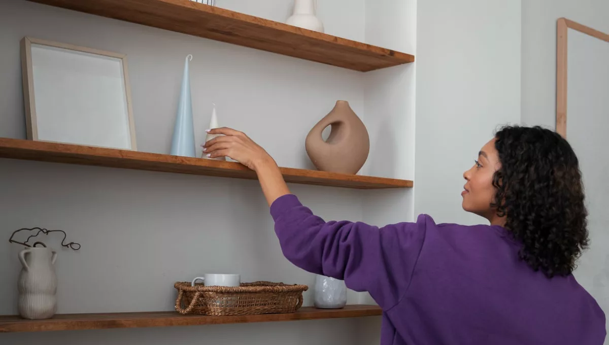 Estante aberta: o truque certeiro para deixar sua decoração mais leve e elegante