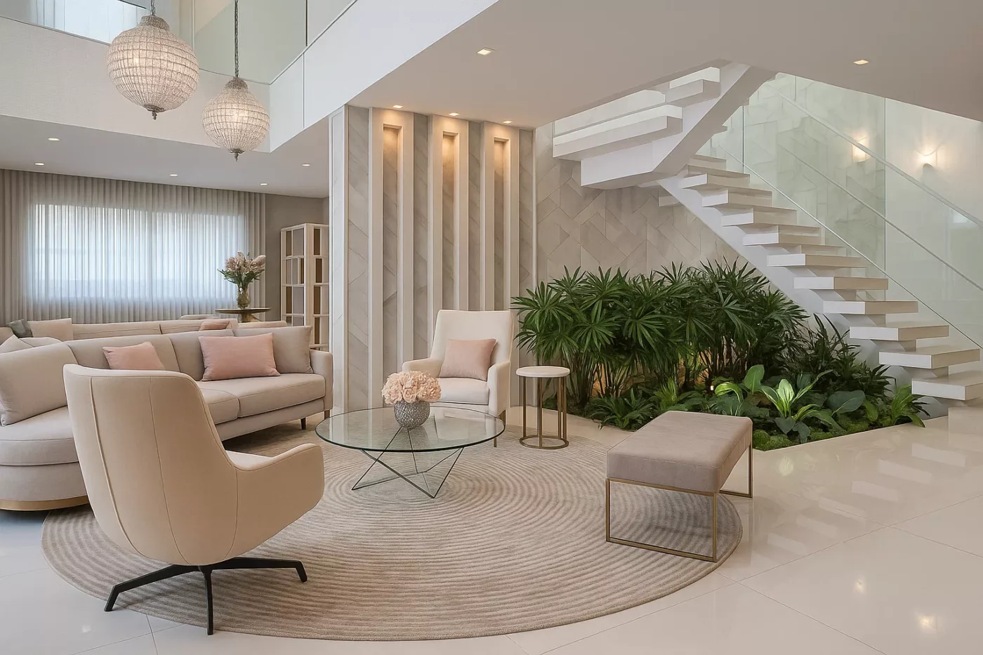 Como Ter um Jardim de Inverno na Sala e Deixar o Ambiente Aconchegante o Ano Todo