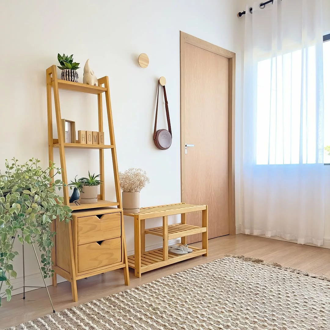 Mini hall de entrada decorado: soluções para espaços pequenos com personalidade