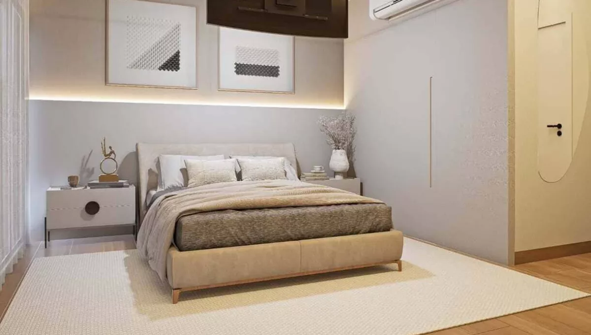 Quarto minimalista