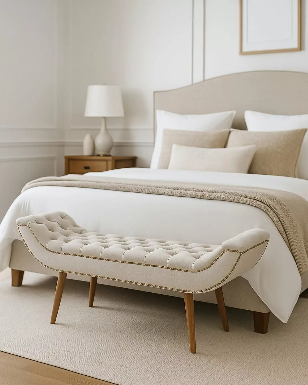 Recamier para quarto: o móvel que une charme clássico e funcionalidade moderna