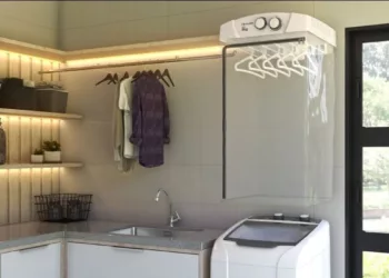varal interno ou secadora de roupas?