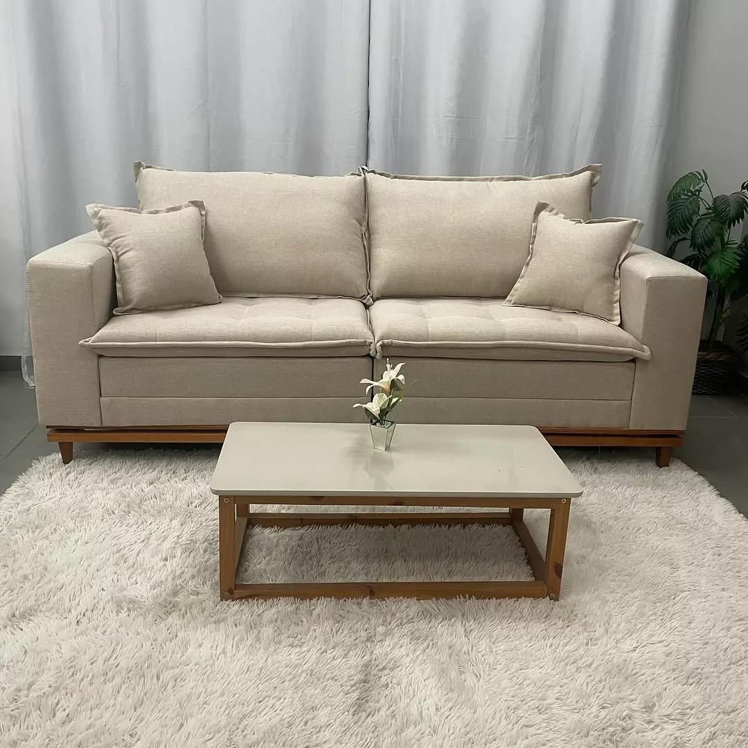 Sofá Living: conforto, praticidade e estilo em um só móvel